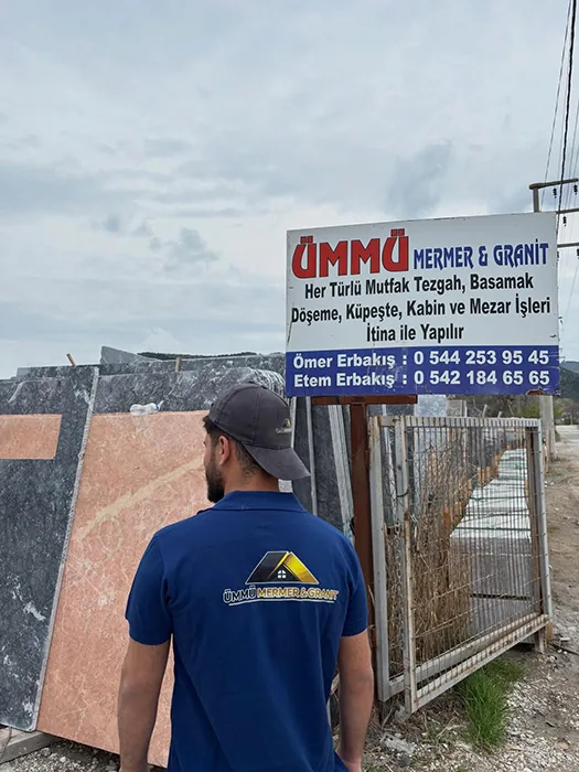 Ümmü Mermer & Granit 👕 🧢   @kale.iselbiseleri 'ne teşekkür ederiz..