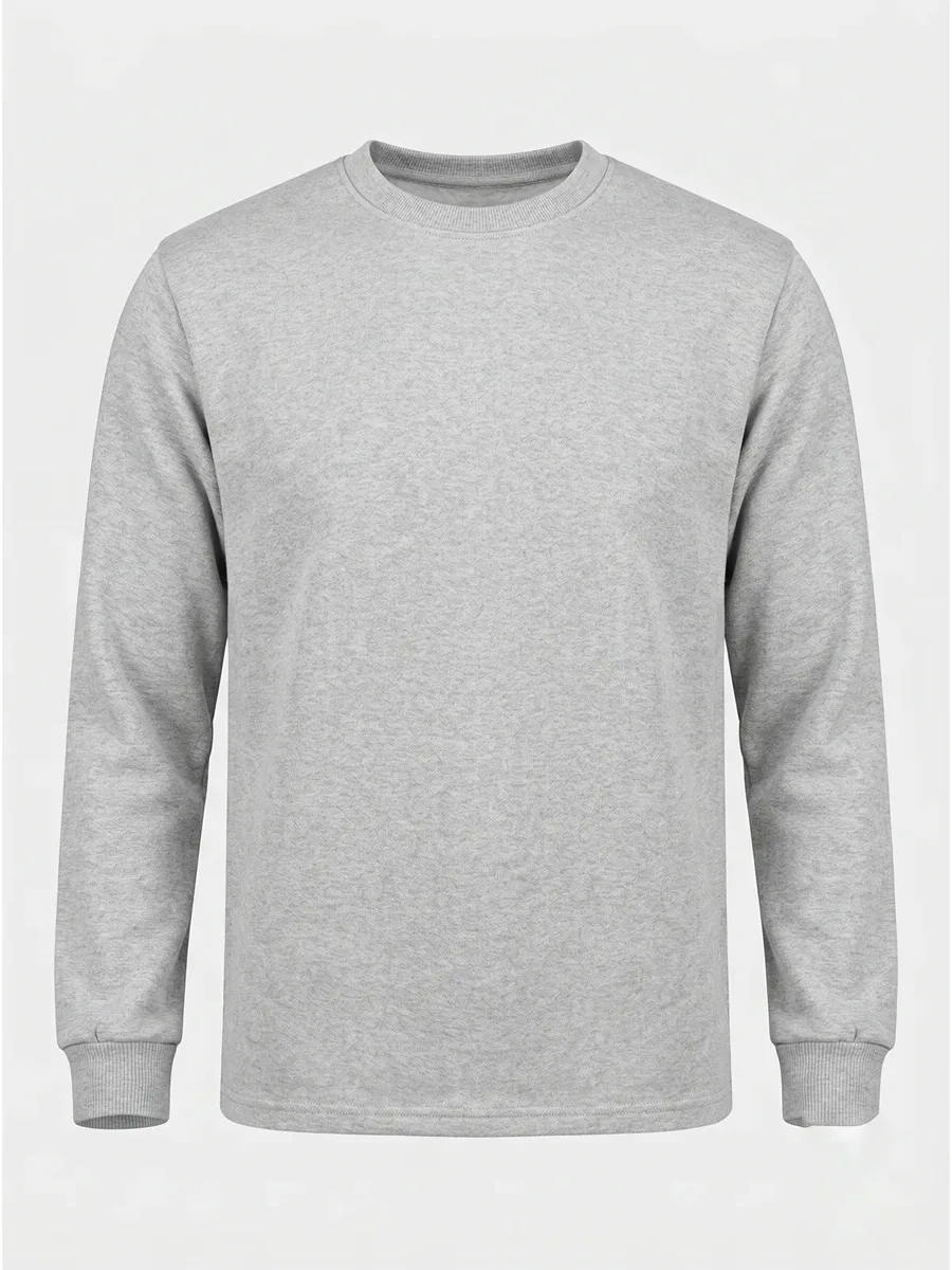 Bisiklet Yaka Sweatshirt